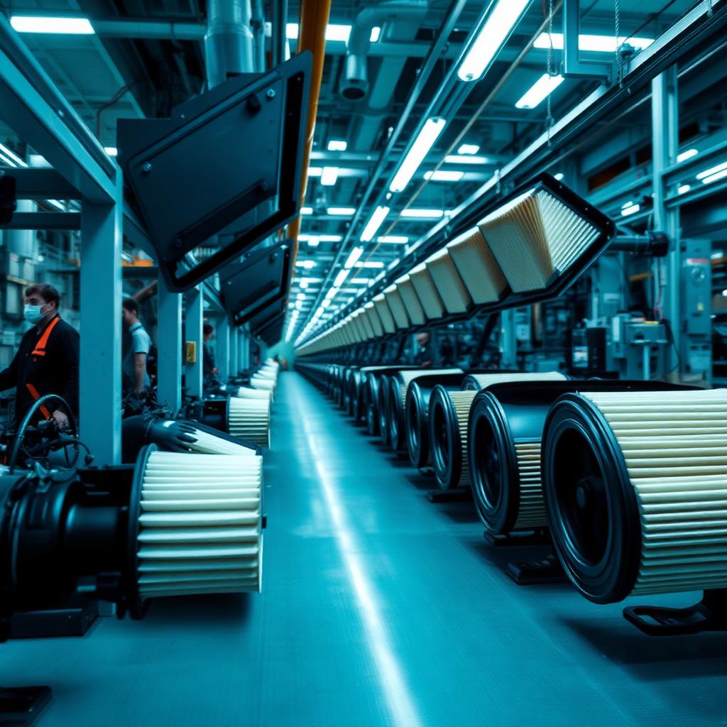 Water Base Emulsion for Automobile Filters — Automotive air & oil filter manufacturing